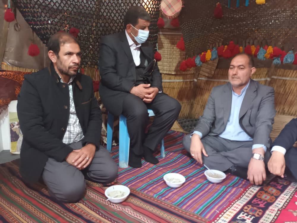 حضور وزیر گردشگری در آلاچیق عشایری کلیبر