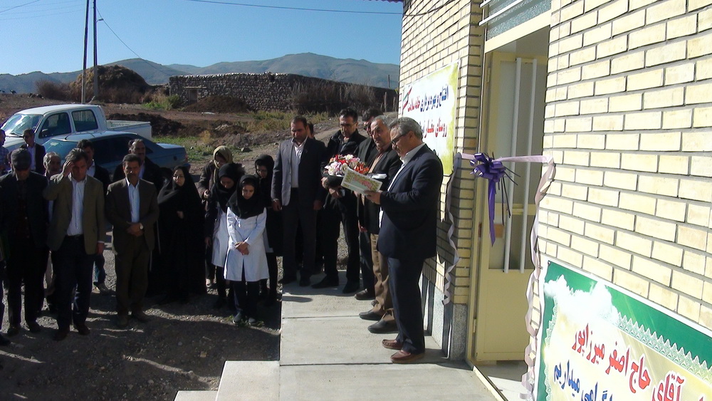 افتتاح خانه سلامت در قشلاق عشایری مغار و داشبلاغ مغار شهرستان اهر