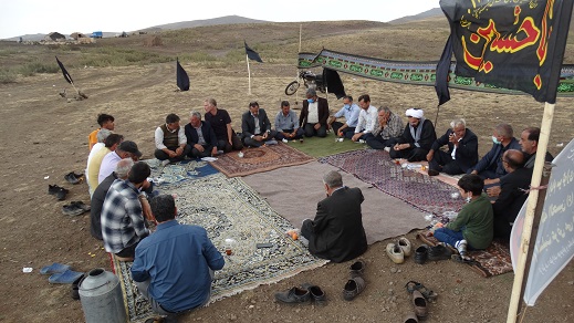 برگزاری اردوی جهادی موکب بهداشت ودرمان عاشوراییان آذربایجانشرقی در مناطق عشایری شهرستان سراب