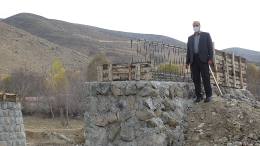 بازدید دکتر آل هاشم مدیرکل امور عشایر آذربایجان شرقی از پروژه های عمرانی در حال اجرا در مناطق عشایری شهرستان کلیبر