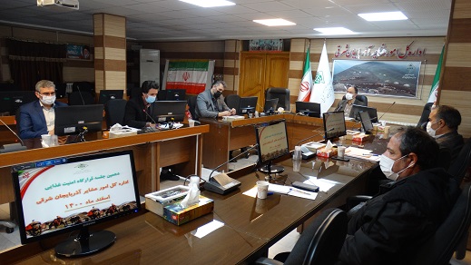 جلسات قرارگاه امنیت غذایی در سازمان جهاد کشاورزی و اداره کل امور عشایر استان