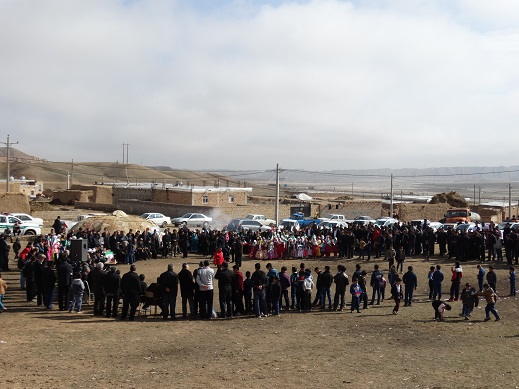 برگزاری جشن عشایری بمناسبت دهه فجر در قشلاق دادلو شهرستان میانه