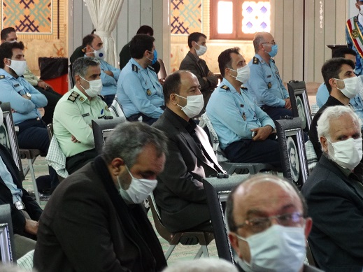 حضور مدیرکل و کارکنان اداره کل امور عشایر استان در مراسم هفته دفاع مقدس