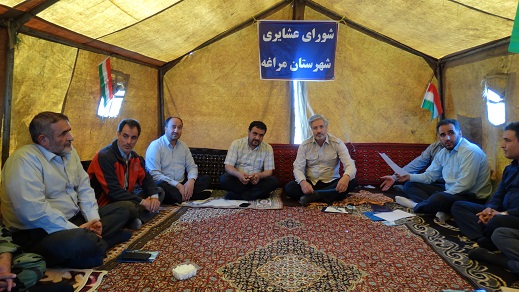 جلسه شورای عشایر شهرستان مراغه