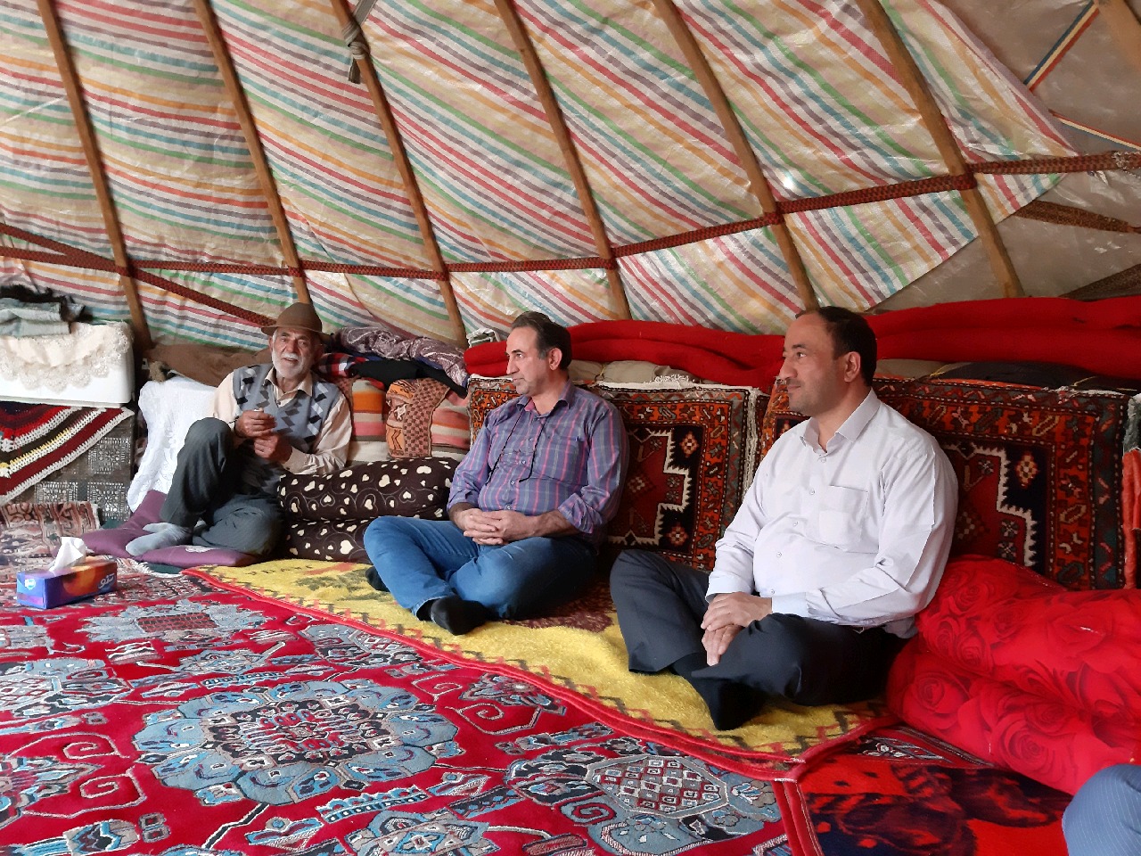 بازدید مدیرکل امور عشایر آذربایجان شرقی از پروژه های اجرا شده در مناطق عشایری شهرستان سراب