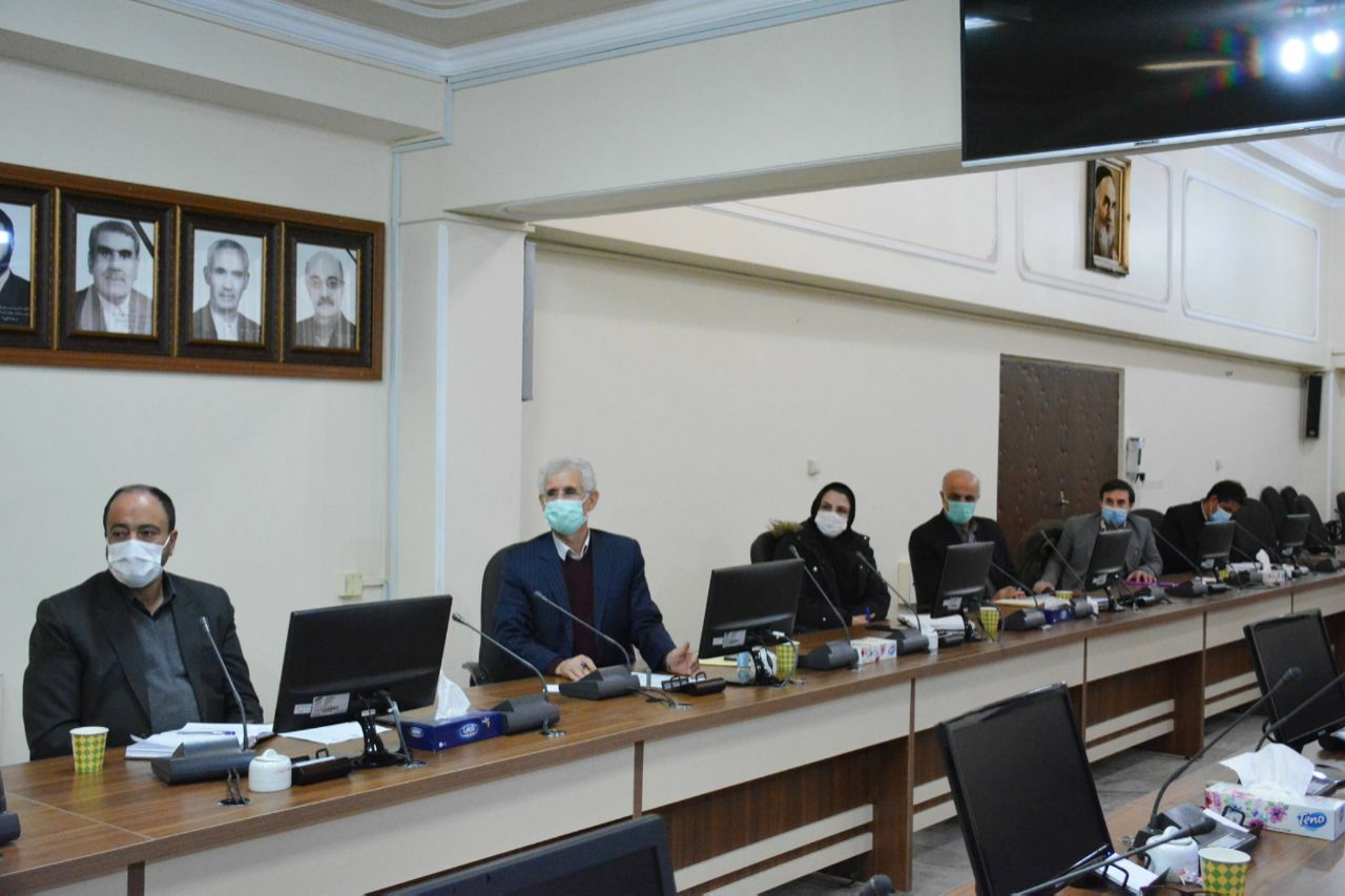 جلسه بررسی موضوع کشت فراسرزمینی در کشور جمهوری آذربایجان در سازمان جهاد کشاورزی استان
